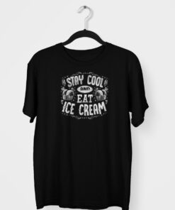 Eat Ice Cream Graphic Tees